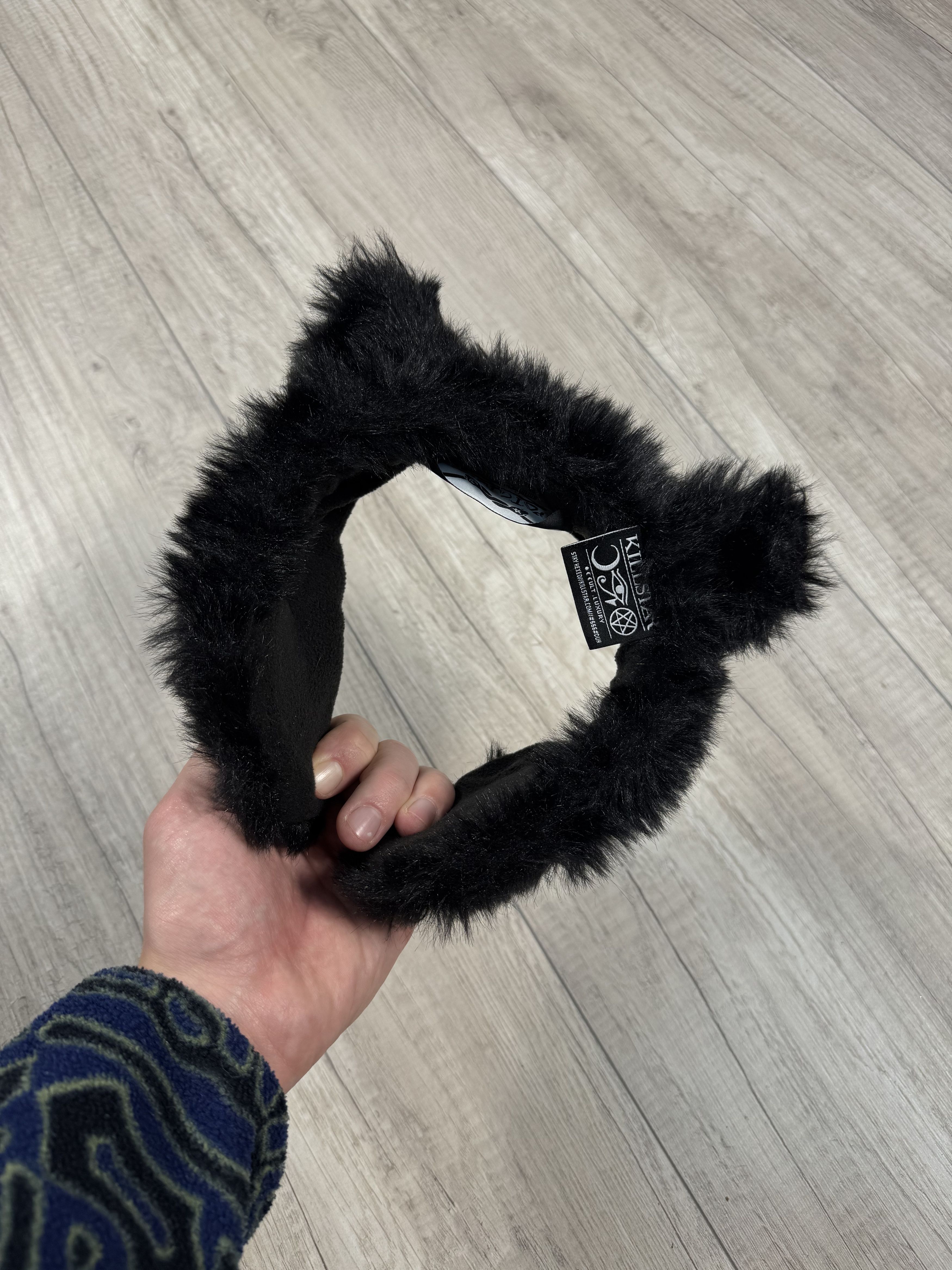 Killstar Killstar Vintage Avant Garde punk hair opium earmuffs hat Size ONE SIZE - 1 Thumbnail