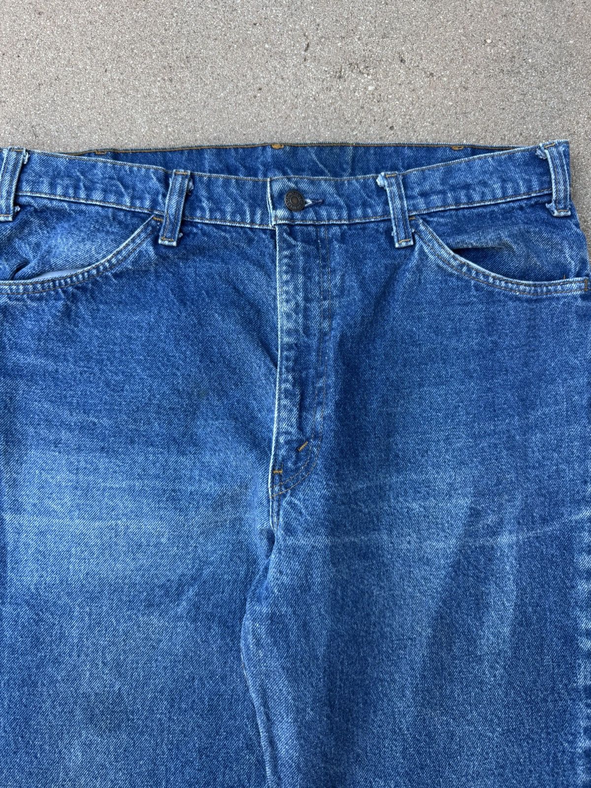 Levi's × Vintage Vtg 70’s Levi’s 646 Orange Tab Bellbottom Flare Jeans 36x29 Size US 36 / EU 52 - 4 Thumbnail