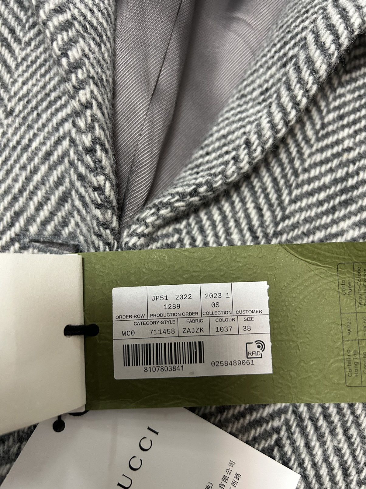 Gucci Gucci Single-Breasted Oversize Blazer size IT 38 Size XS / US 0-2 / IT 36-38 - 12 Thumbnail