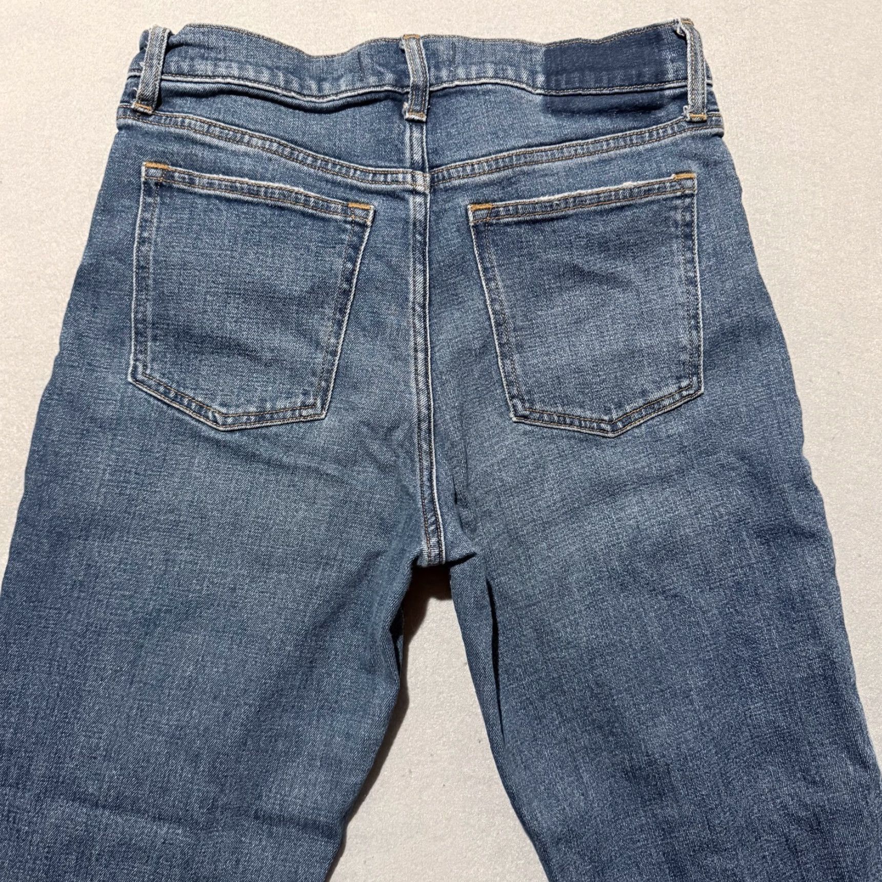 Abercrombie & Fitch Abercrombie & Fitch The Mom High Rise Jeans Women's Blue Denim Distressed - 4 Size 27" / US 4 / IT 40 - 6 Thumbnail