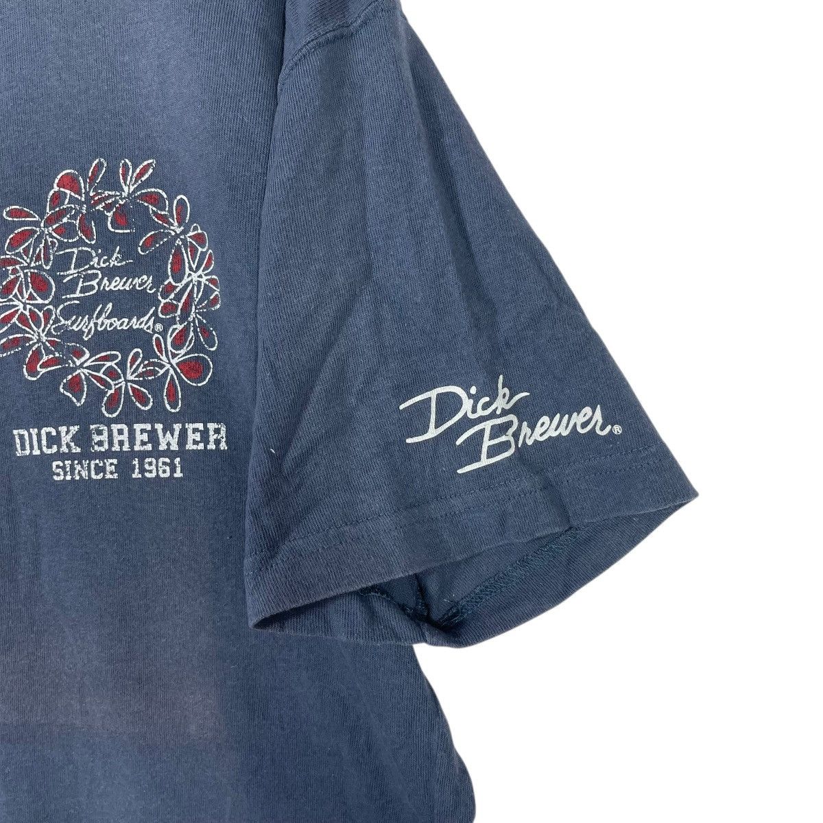 Vintage Dick Brewer Surfboards T-Shirt Vintage Style Navy Graphic Size US L / EU 52-54 / 3 - 6 Thumbnail