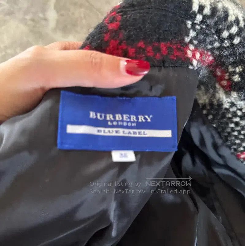 Burberry Burberry Color Block Wool Short Coat for Women. Size M / US 6-8 / IT 42-44 - 7 Thumbnail