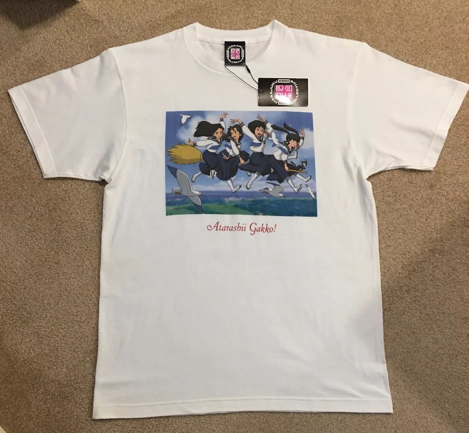 Japanese Brand 2022 ATARASHII GAKKO! x Studio Ghibli T-Shirt Size US L / EU 52-54 / 3 - 11 Thumbnail
