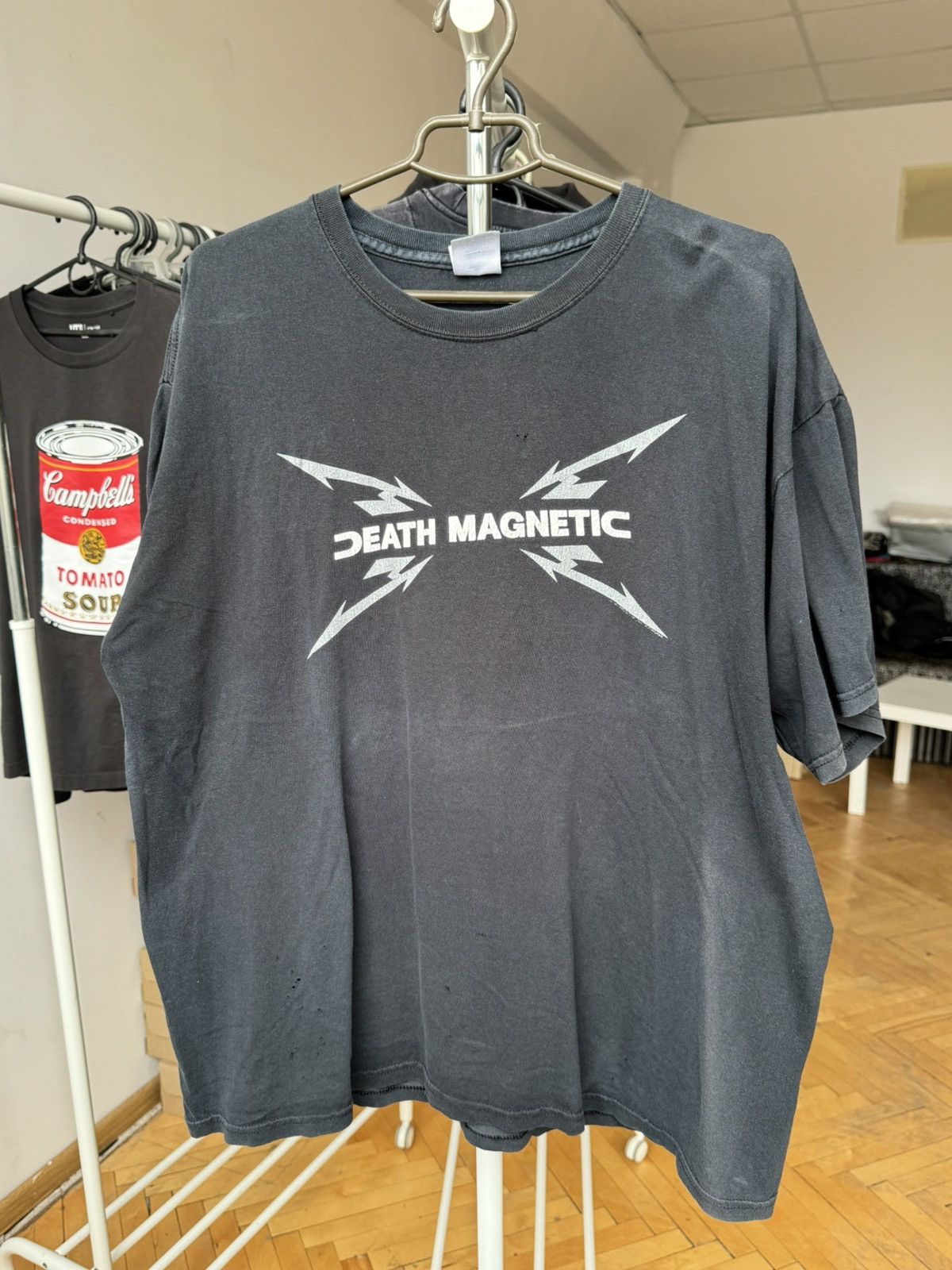 Metallica Vintage Metallica Death Magnetic Trashed T-shirt Size US XL / EU 56 / 4 - 1 Thumbnail