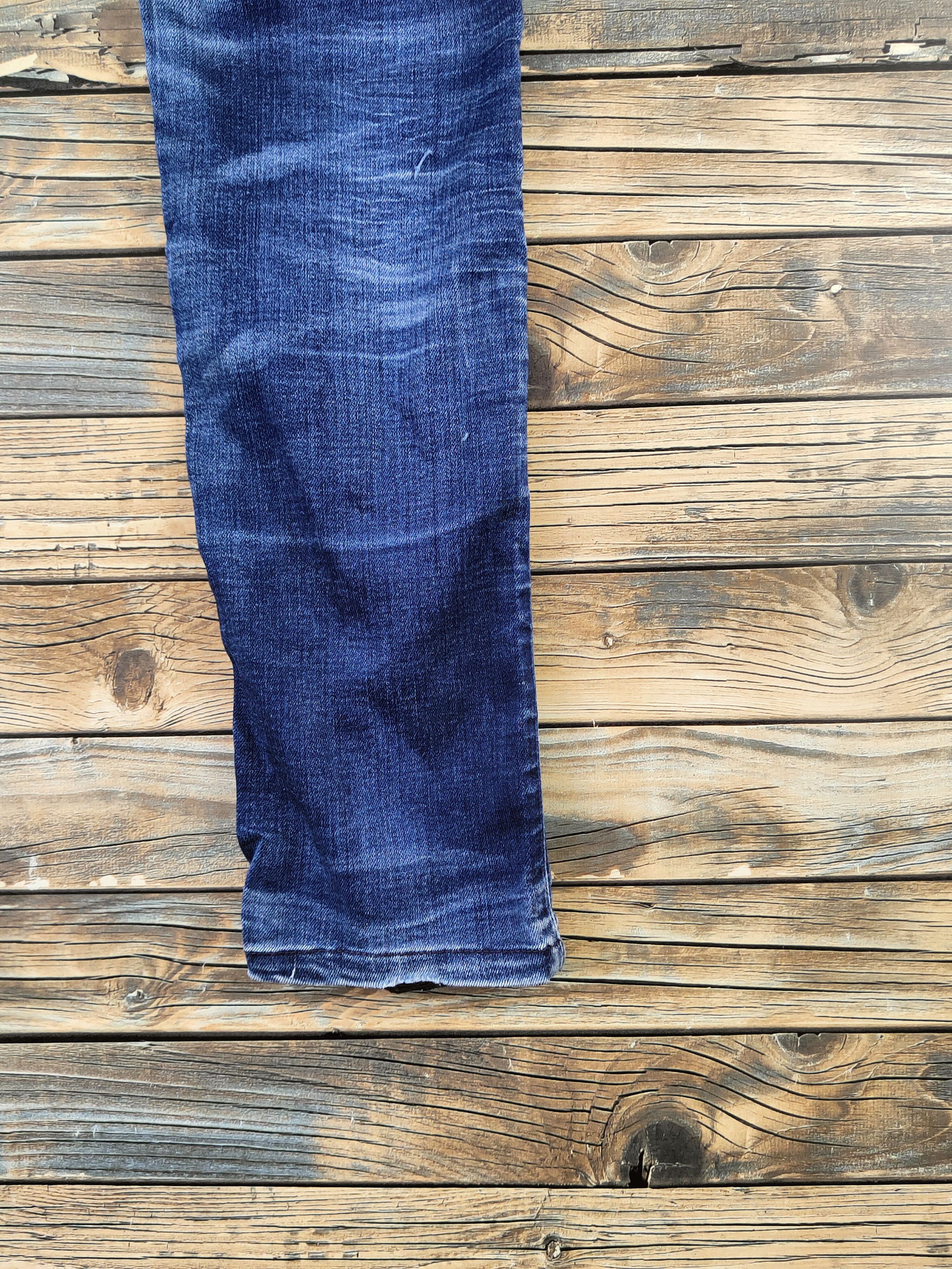 G-Star DL G-Star raw Dark Blue Distressed Ripped Jeans #46-960 Size 26" / US 2 / IT 38 - 11 Thumbnail