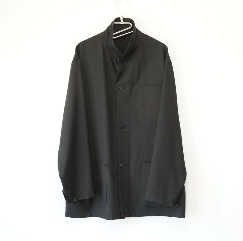Yohji Yamamoto yohji yamamoto Light wool blended silk jacket 2505-Nextarro Size US L / EU 52-54 / 3 - 2 Thumbnail