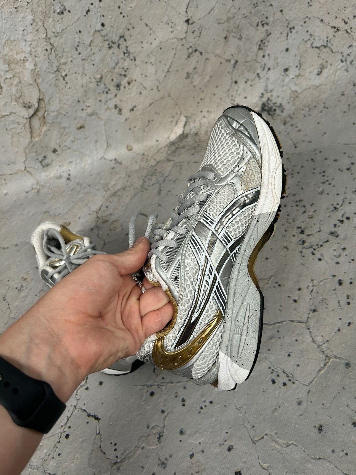 Asics Vintage Asics Sneakers Low Running Gorpcore Drill Rare Size US 8 / EU 41 - 5 Thumbnail