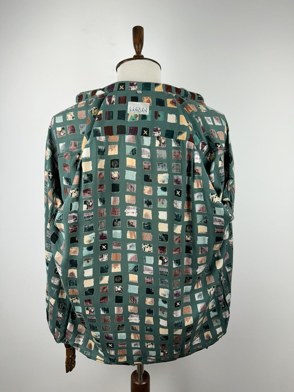 Japanese Brand × Vintage Vintage Pierre Sangal Multicoloured Short Sleeve Shirt Size US M / EU 48-50 / 2 - 5 Thumbnail