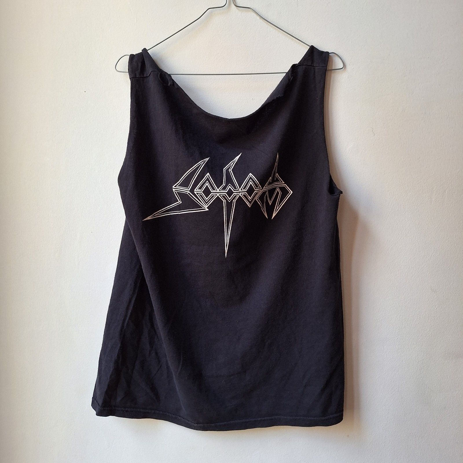 Band Tees Sodom In The Sign Of Evil Vintage Top Size US L / EU 52-54 / 3 - 2 Thumbnail