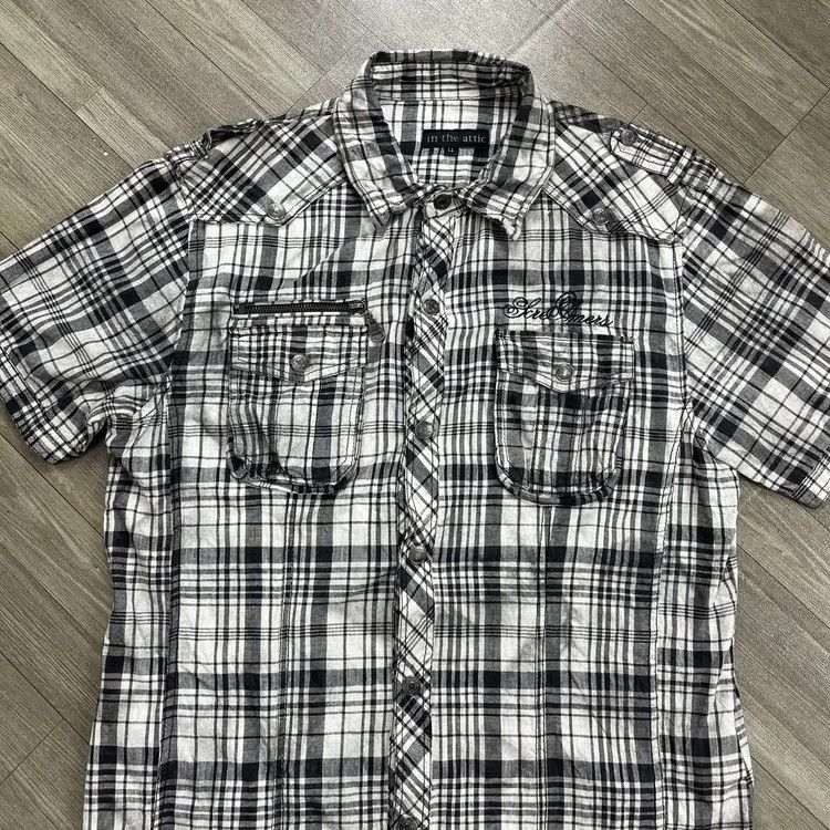 In The Attic In the Attic Plaid Lgb Ifsixwasnine Shirts Size US L / EU 52-54 / 3 - 2 Thumbnail