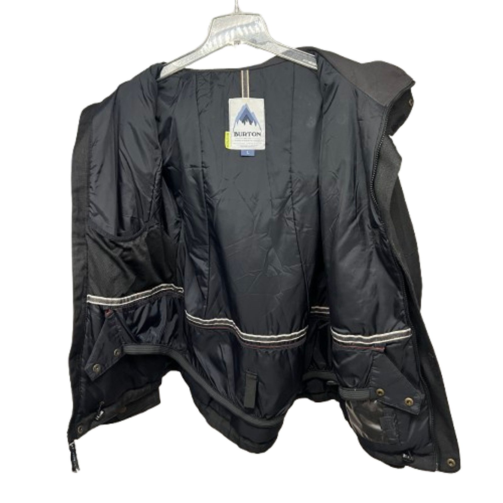 Burton Burton DryRide Black Zip Up Snowboard Ski Hooded Jacket L Size US L / EU 52-54 / 3 - 6 Thumbnail