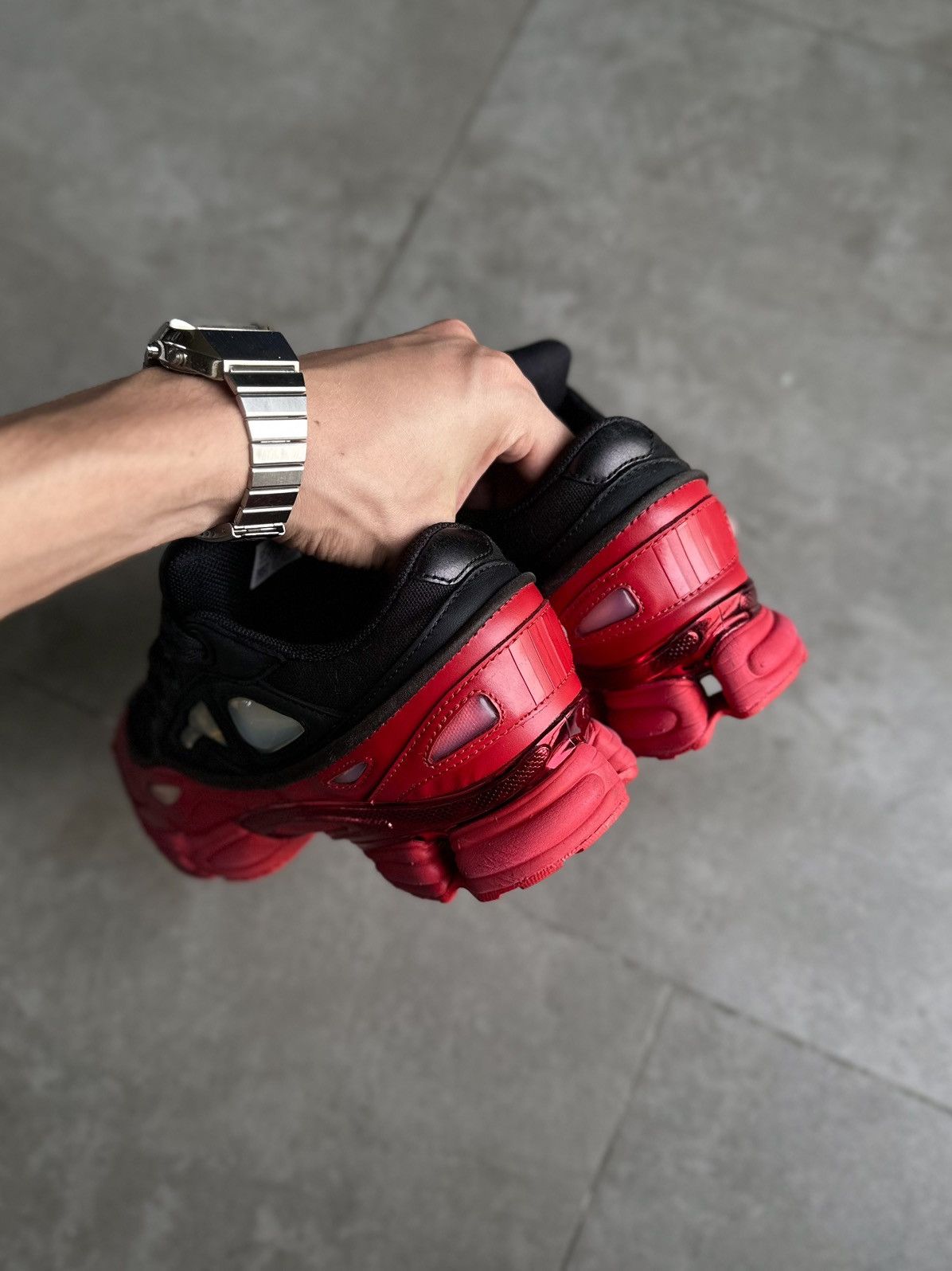 Adidas × Raf Simons SS17 OZWEEGO 3 RED/BLACK Size US 7 / EU 40 - 5 Thumbnail