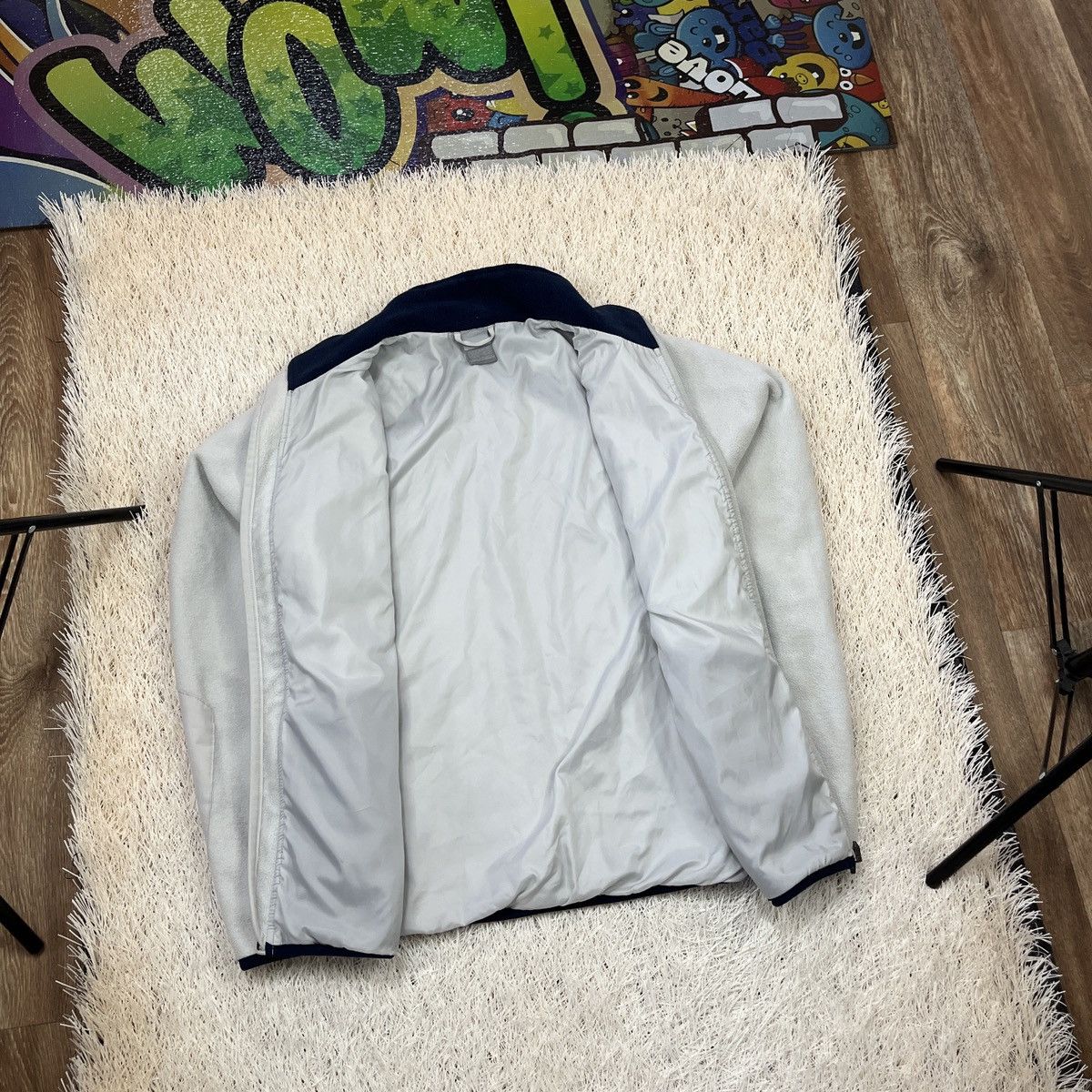 Nike Vintage NIKE FLEECE SHERPA JACKET Teddy Size US XL / EU 56 / 4 - 4 Thumbnail