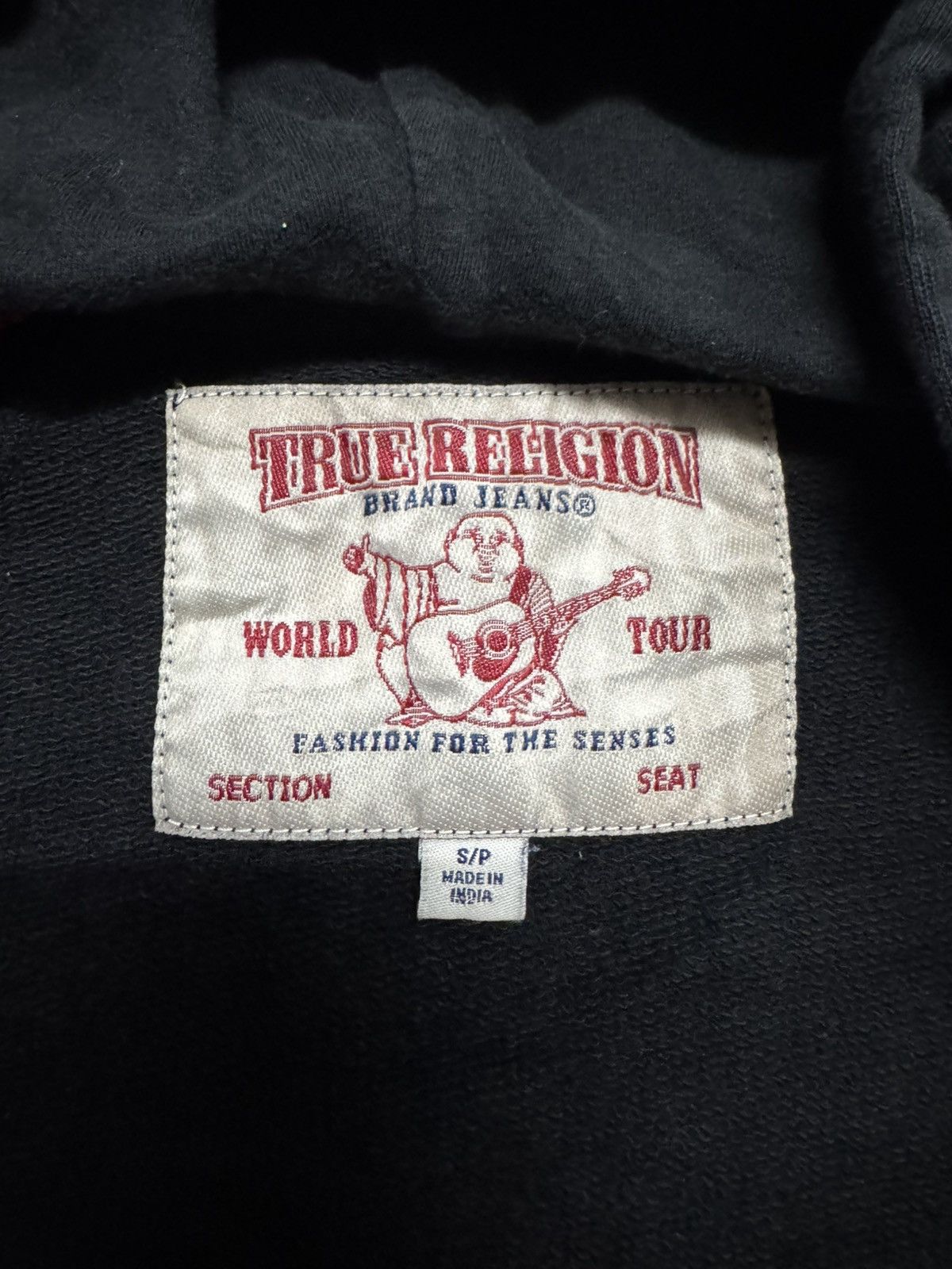 True Religion 💥VINTAGE Y2K TRUE RELIGION SIDETAP HOODIE ZIPPER RARE STYLE Size US S / EU 44-46 / 1 - 10 Thumbnail