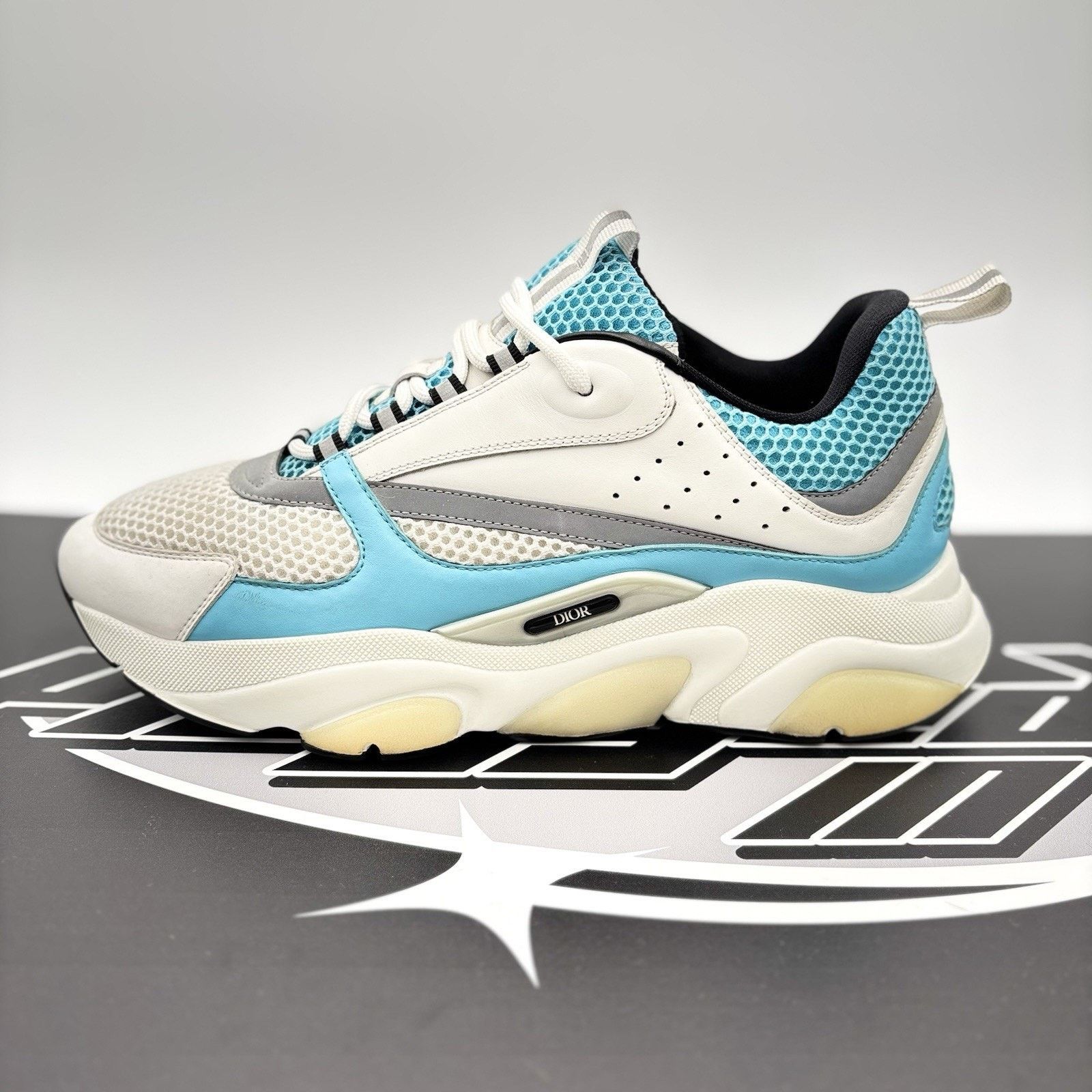 Dior Dior B22 ‘ White Blue ’ | GREAT CONDITION! Size US 12 / EU 45 - 12 Thumbnail