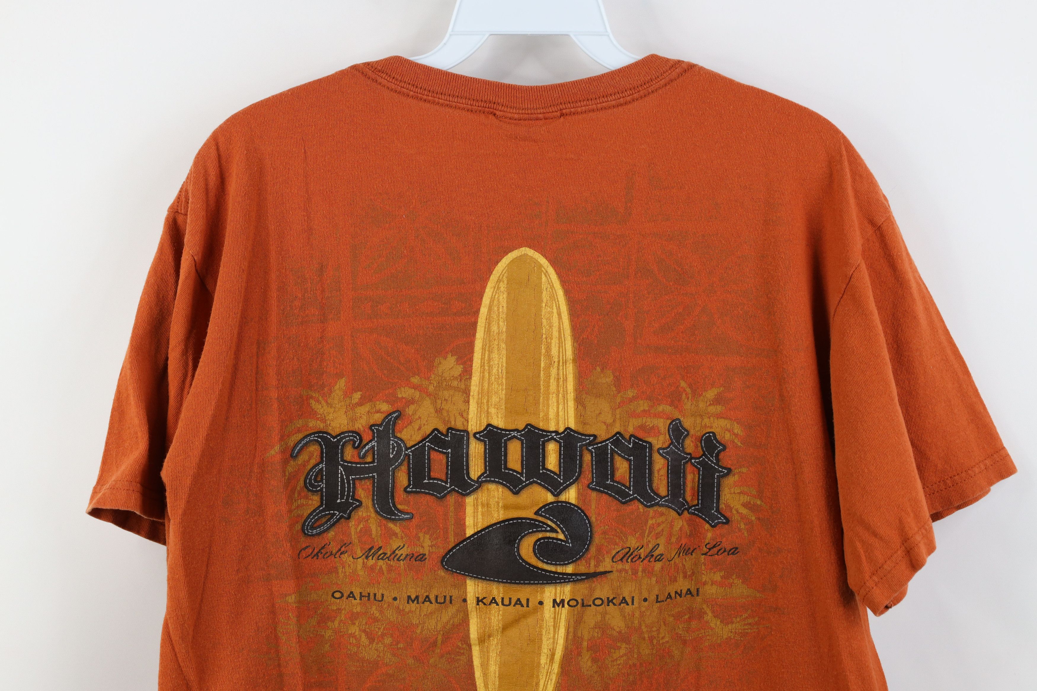 Vintage Vintage Y2K Streetwear Hawaii Surfing Surfboard T-Shirt Size US M / EU 48-50 / 2 - 12 Thumbnail