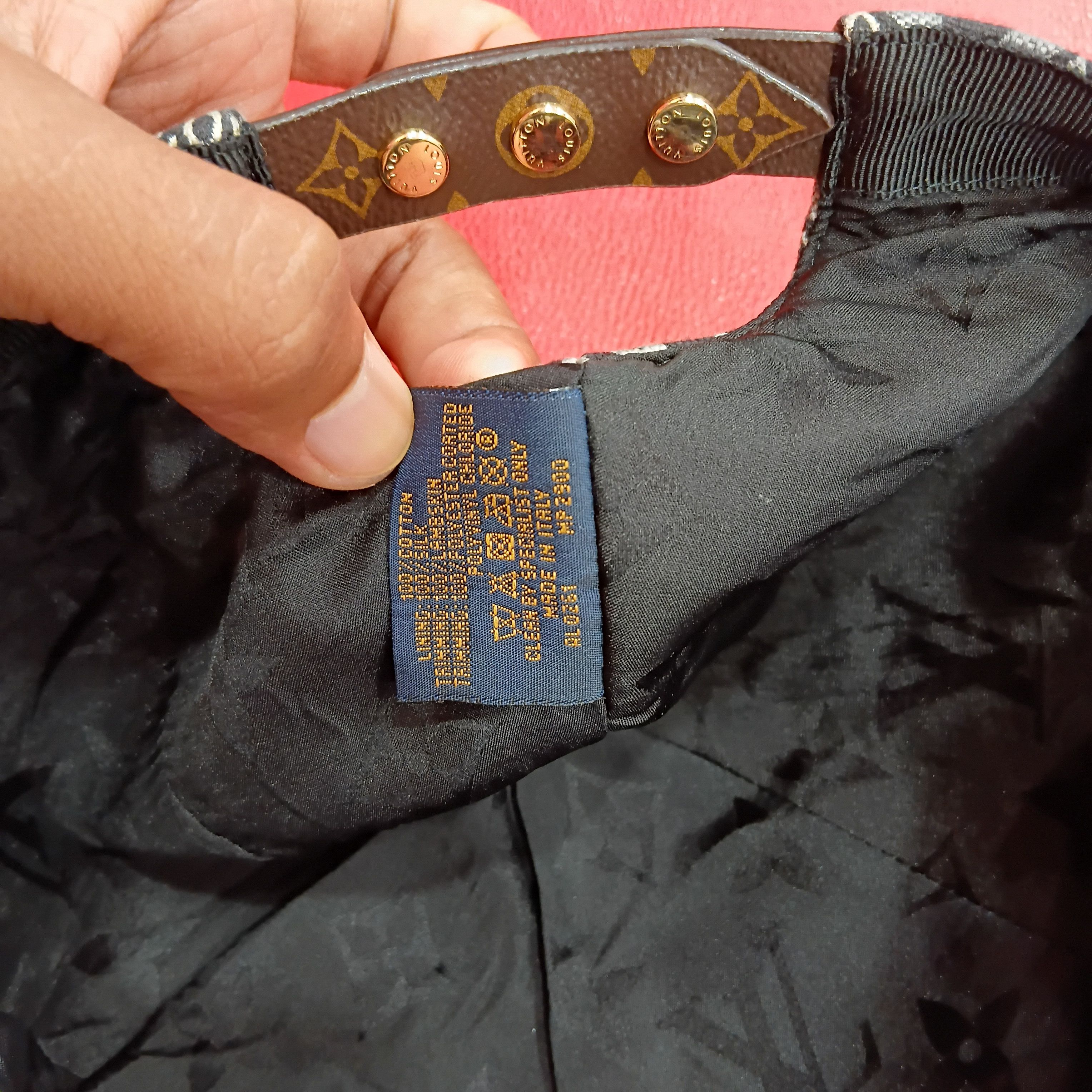 Louis Vuitton Louis vuitton jacquard Cap since 1854 grey M MP2900 monogram Size ONE SIZE - 11 Thumbnail