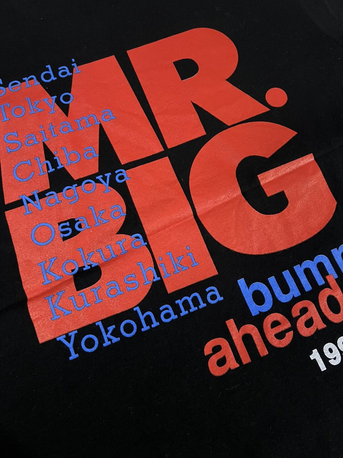 Band Tees × Vintage Vintage Mr Big 90s Shirt Size US L / EU 52-54 / 3 - 4 Thumbnail