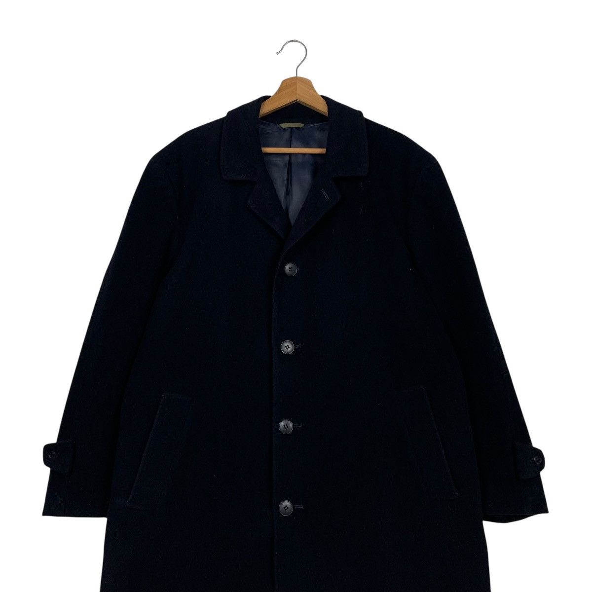 Japanese Brand Japanese Brand Durban Wool Overcoat Size US L / EU 52-54 / 3 - 3 Thumbnail
