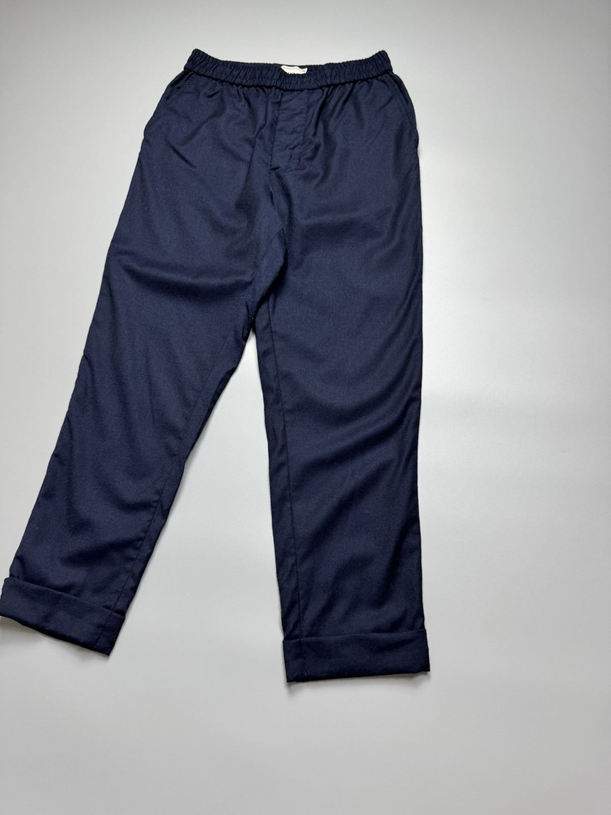 AMI AMI - Alexandre Mattiussi Wool Cropped Trouser Pants Size US 28 / EU 44 - 2 Thumbnail