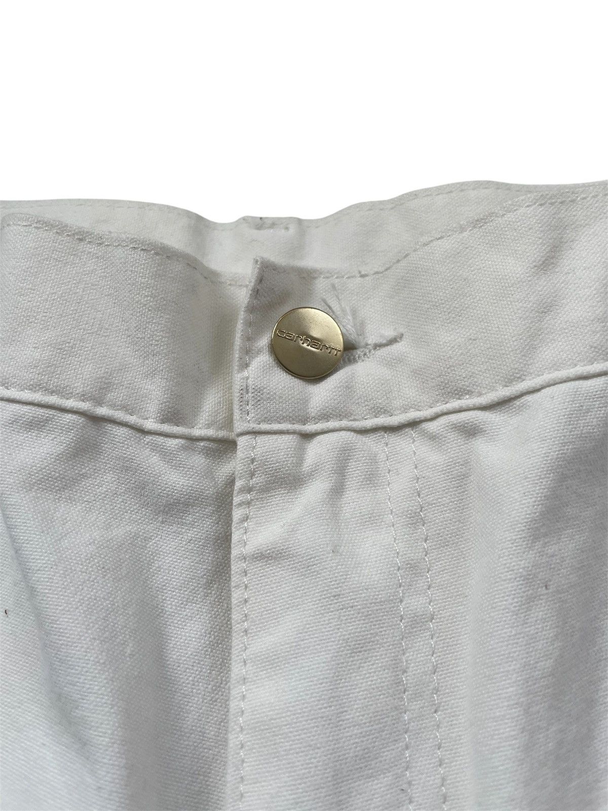Carhartt Wip Carhartt WIP Double Knee Carpenter Shorts White Size US 34 / EU 50 - 3 Thumbnail