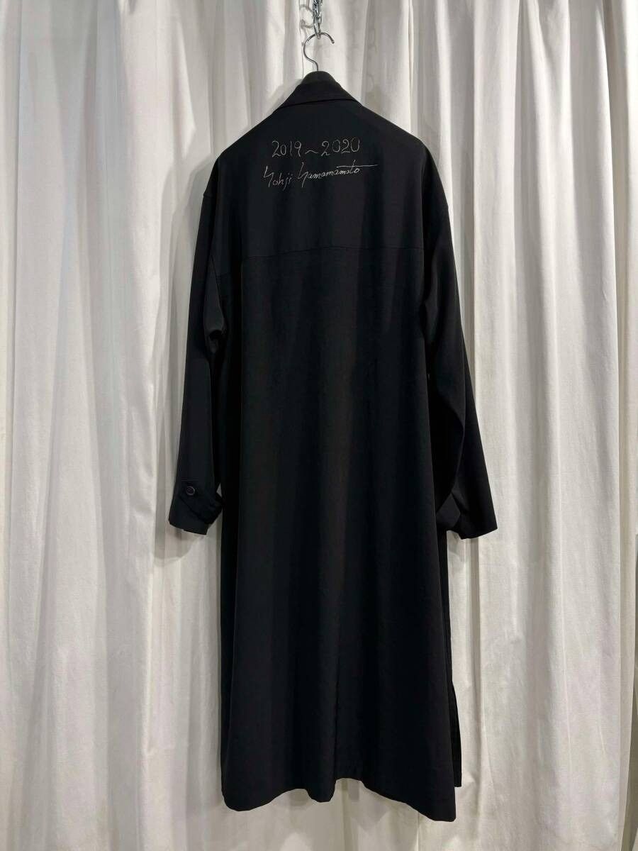 Yohji Yamamoto Yohji Yamamoto pour homme 20SS Signature Paint Long Coat 1 Size US S / EU 44-46 / 1 - 2 Thumbnail