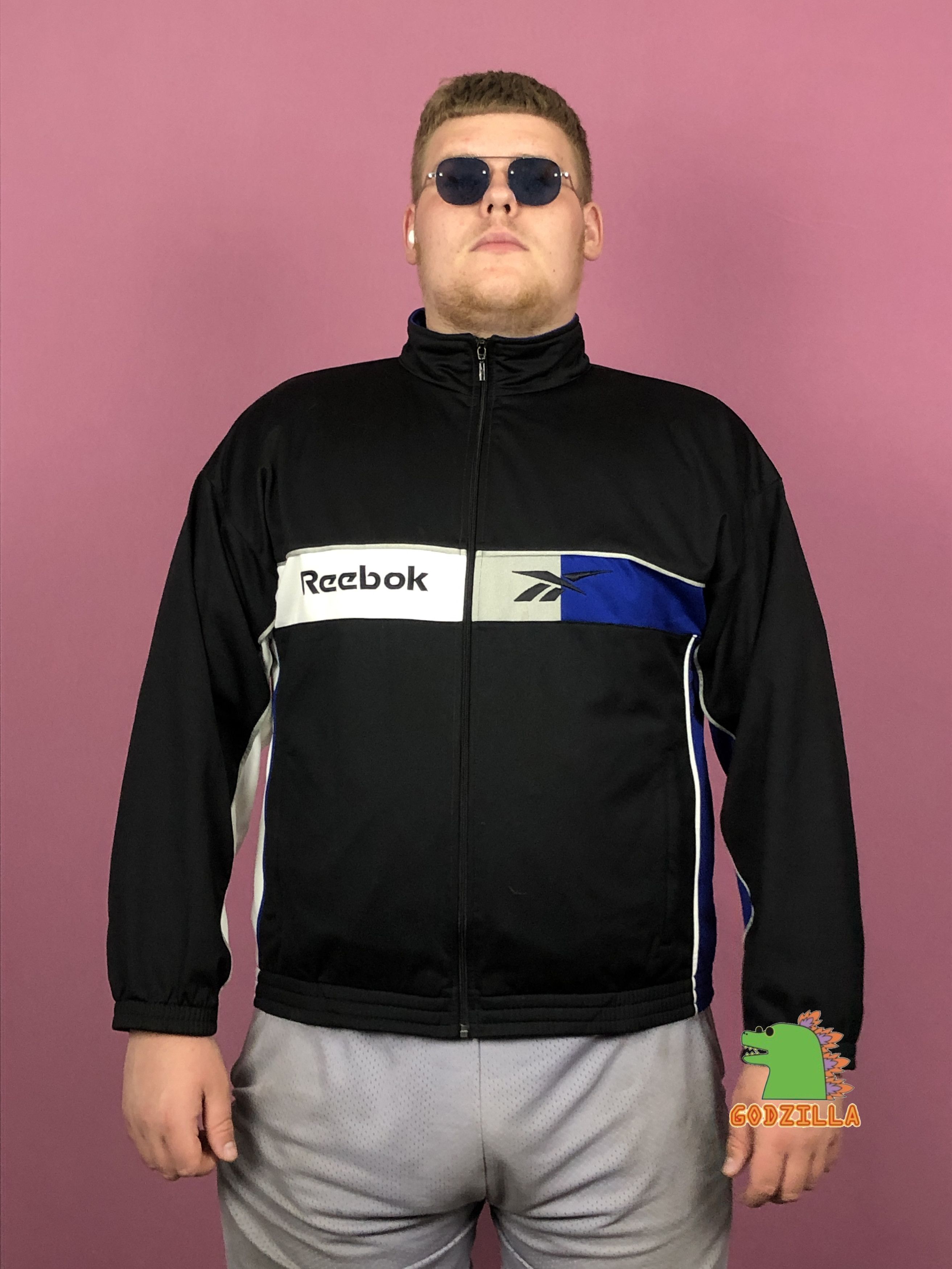 Reebok × Vintage Reebok Vintage Men's Track Jacket - XL Size US XL / EU 56 / 4 - 1 Thumbnail