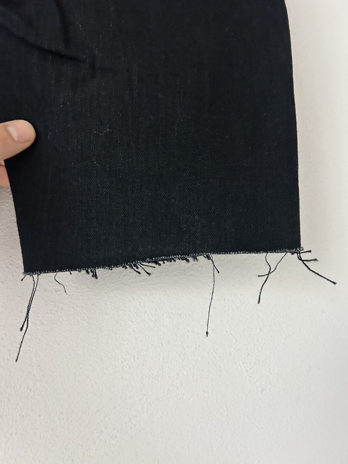 Saint Laurent Paris Saint Laurent D14 M/SL-LW Black Denim Cut-Off Shorts Size US 28 / EU 44 - 9 Thumbnail