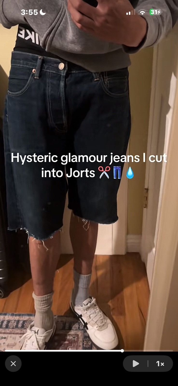 Hysteric Glamour Japanese Denim Jorts Hysteric Glamour Size US 33 - 5 Thumbnail