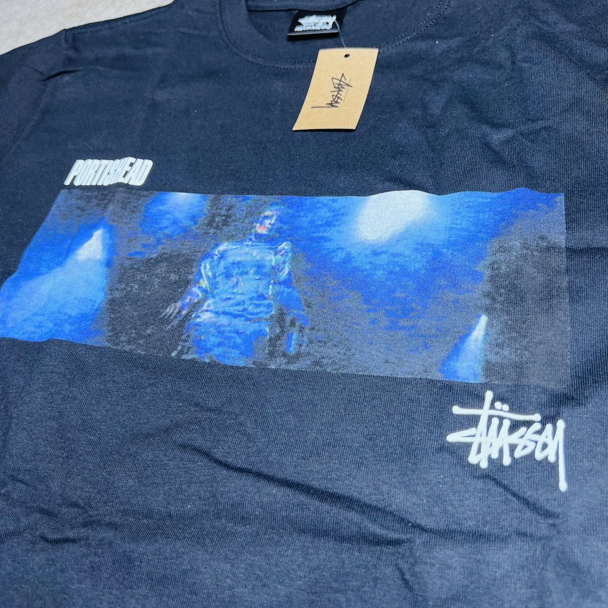 Stussy Stussy x Portishead Dummy Tee / Small - Black (SS22) Size US S / EU 44-46 / 1 - 2 Thumbnail