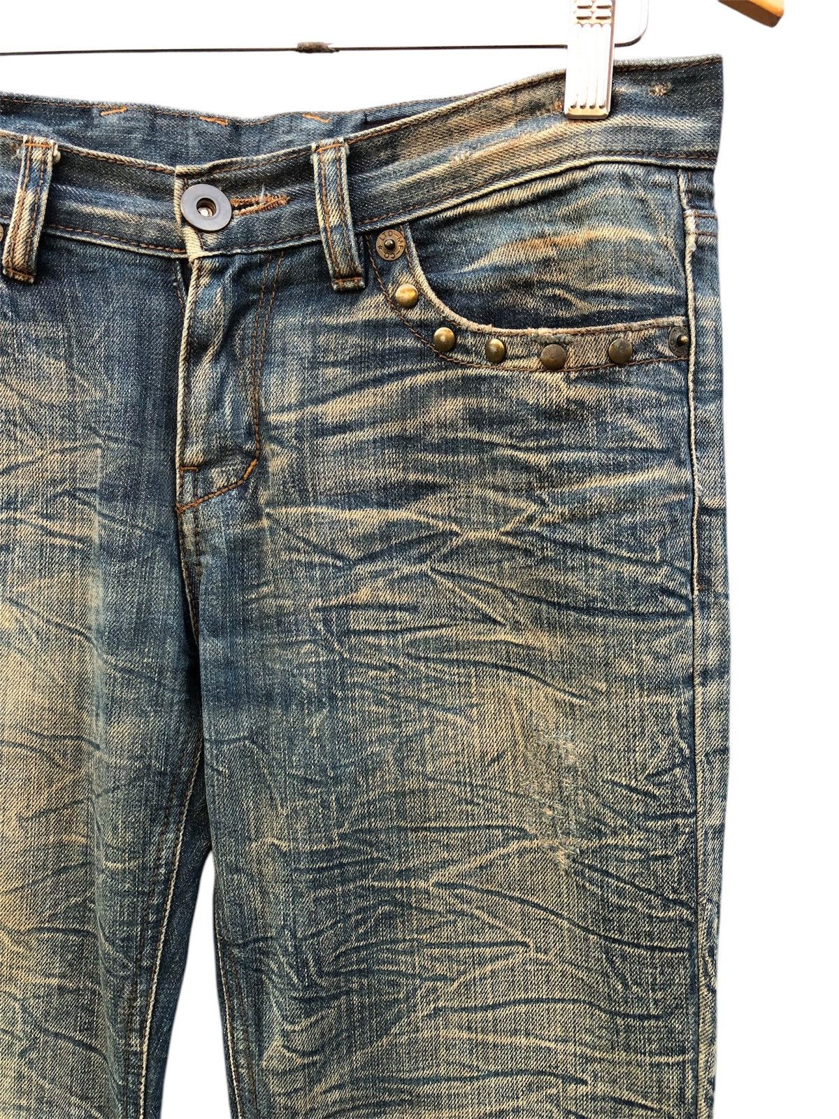 Japanese Brand Japanese Brand Blue Jam Flared Jeans Size US 29 - 6 Thumbnail