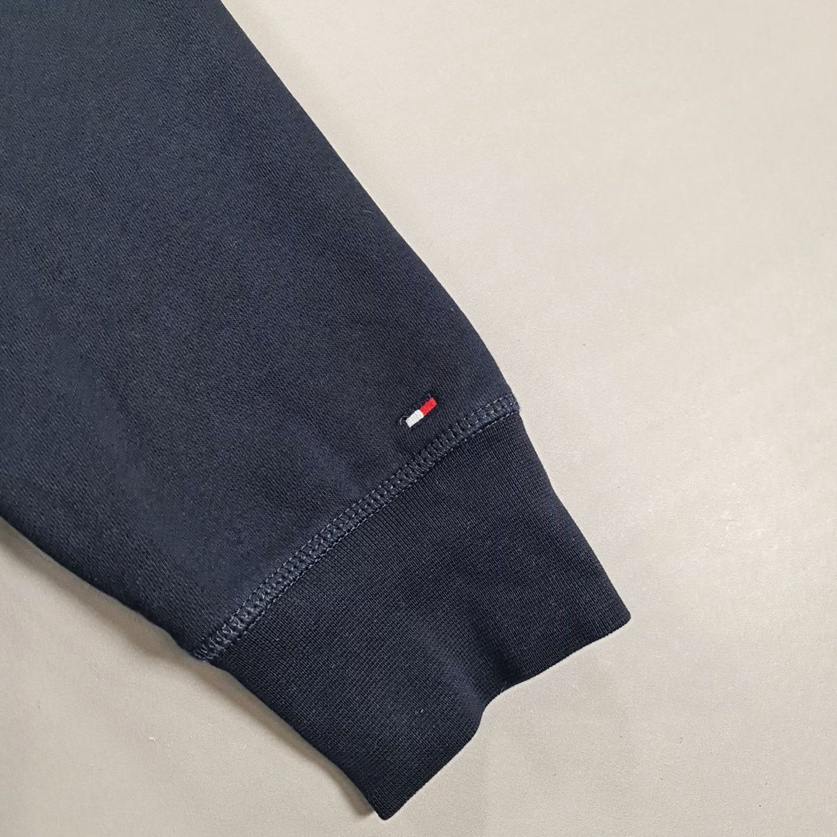 Tommy Hilfiger Tommy Hilfiger Mens Sweatshirt Navy Blue XXL Full Zip Fleece Sweatshirt Cardigan Size US XXL / EU 58 / 5 - 5 Thumbnail