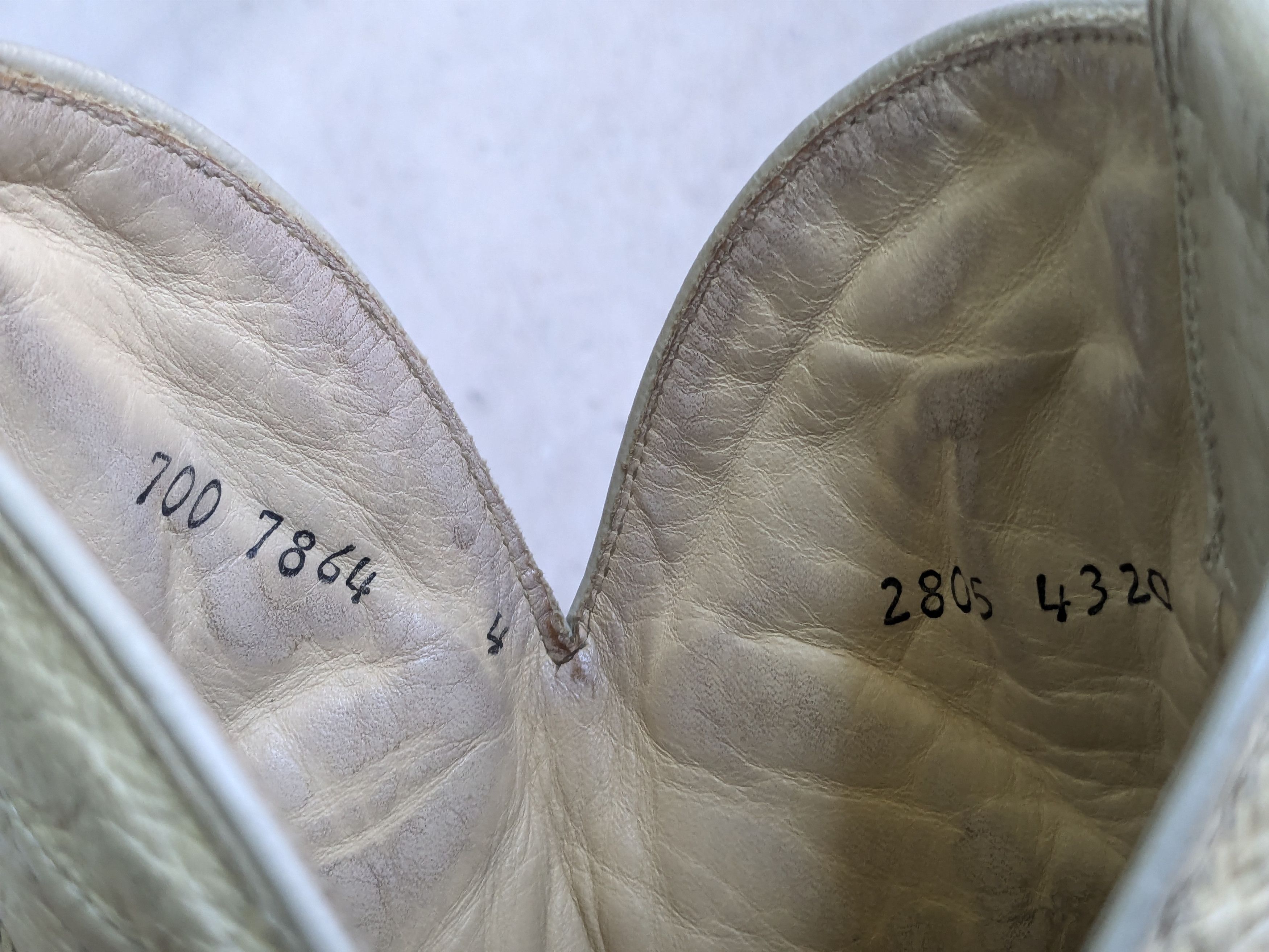 Genuine Leather Vintage Cowboy Boots Crocodile White 8.5 Leather Size US 8.5 / EU 41-42 - 3 Thumbnail
