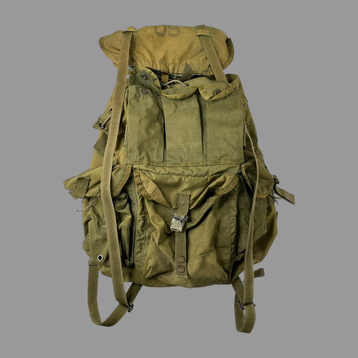 Vintage Vintage U.S. military combat field pack back pack Size ONE SIZE - 5 Thumbnail