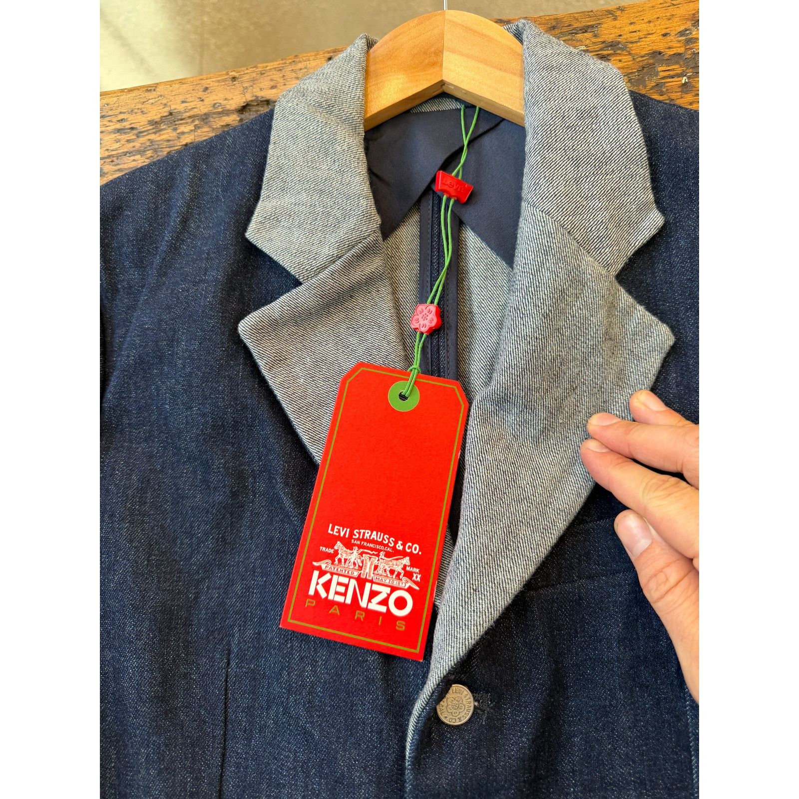 Kenzo × Levi's Levi's x Kenzo Denim Blazer Size US M / EU 48-50 / 2 - 4 Thumbnail