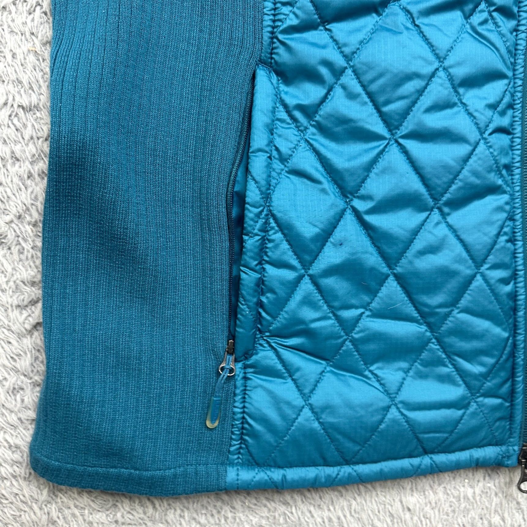 Vintage L.L. Bean Vest Womens 1X Blue Quilted Stretch Warm Insulated Vest Size XL / US 12-14 / IT 48-50 - 5 Thumbnail