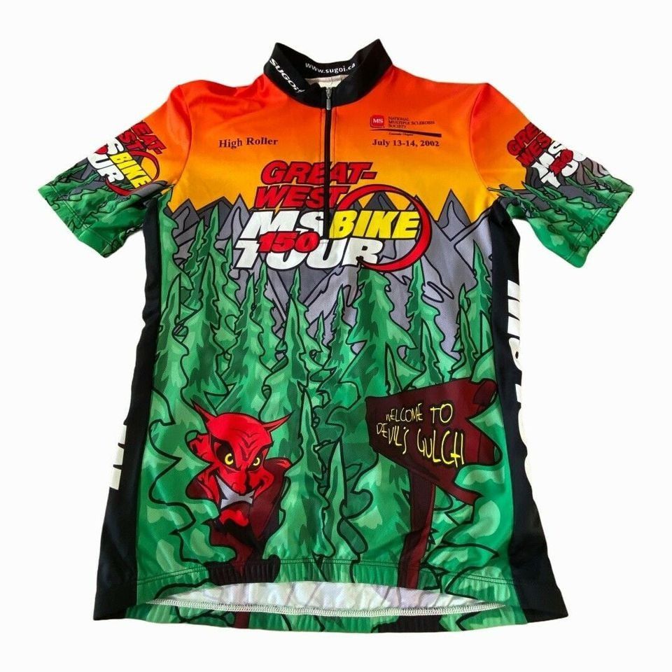 Other Sugoi Medium Great-West MS 150 Bike Tour Cycling Jersey Devi Size US M / EU 48-50 / 2 - 9 Thumbnail