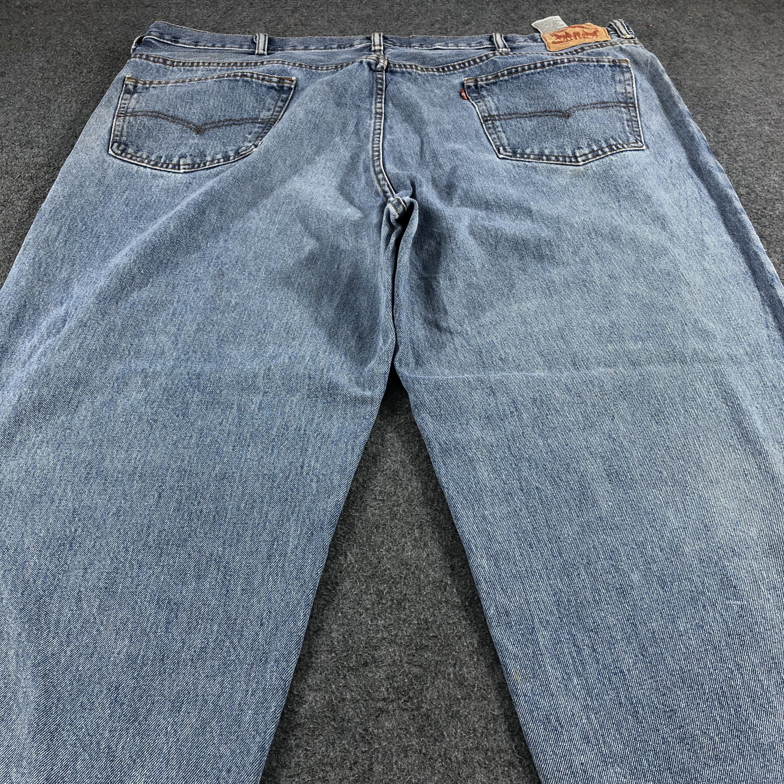 Levi's W48 Light Wash Vintage Levis 560 Jeans-J1192 Size US 44 / EU 60 - 4 Thumbnail