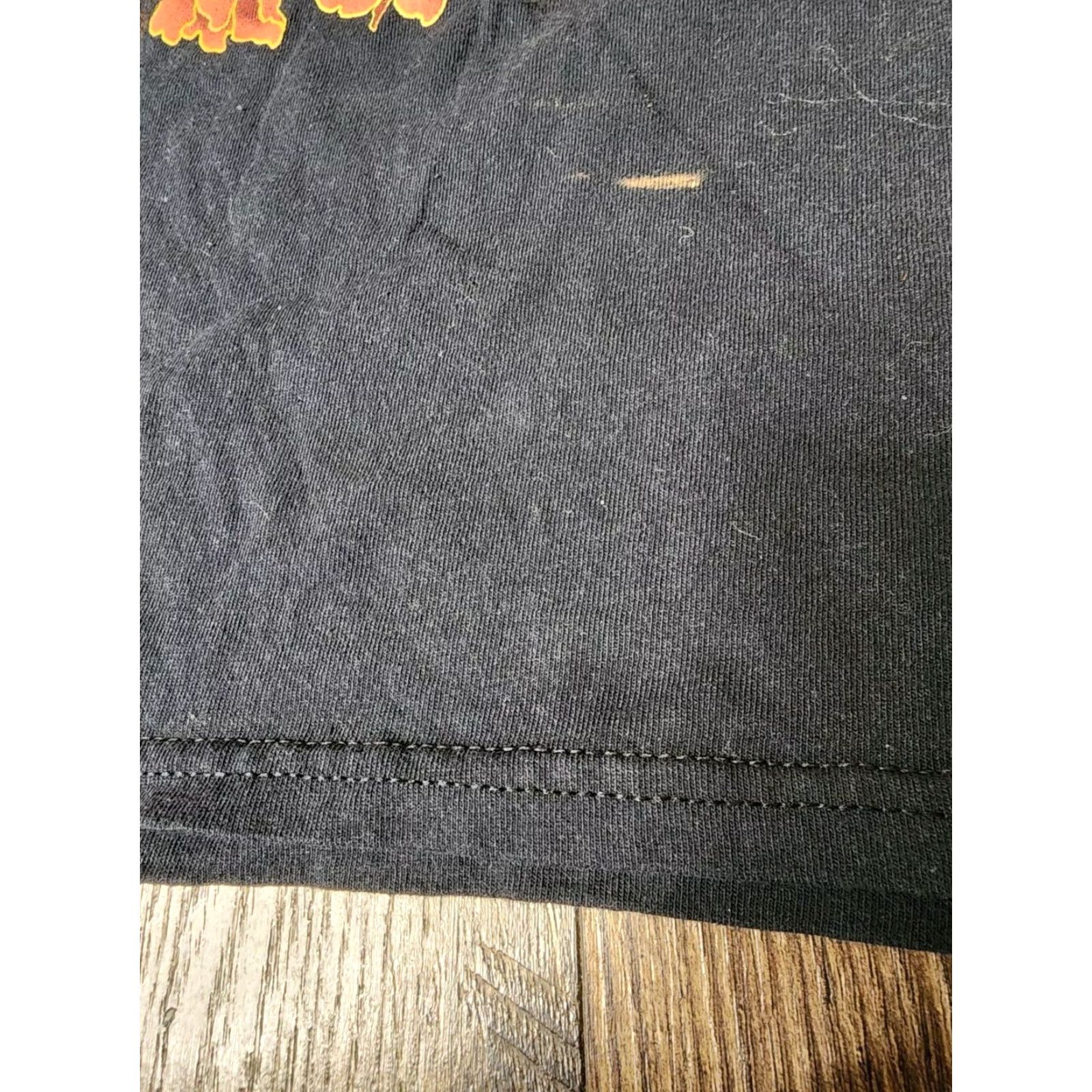 Vintage Mens L Kakegurui T Shirt Black Short Sleeve Anime Poster Manga Distressed Size US L / EU 52-54 / 3 - 2 Thumbnail