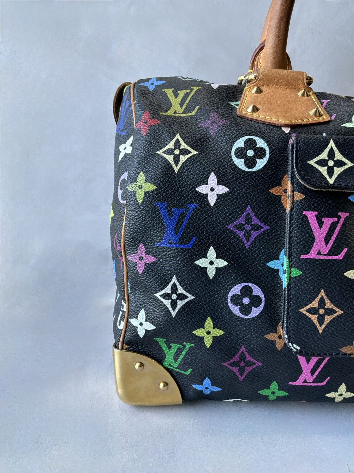Louis Vuitton × Takashi Murakami 2003 - Louis Vuitton x Murakami - Multicolor Speedy 30 Size ONE SIZE - 6 Thumbnail