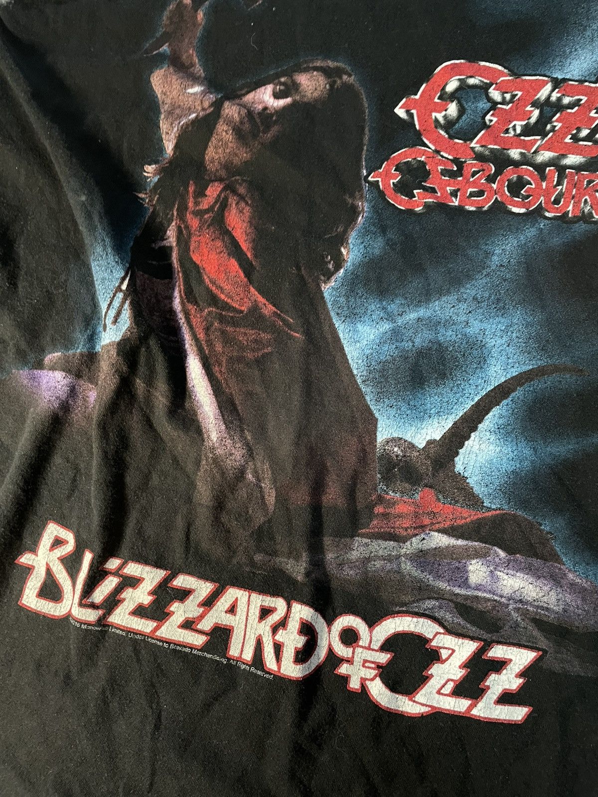 Band Tees Vintage 2YK Ozzy Osbourne Blizzard of OZ Very Rare Size US M / EU 48-50 / 2 - 3 Thumbnail