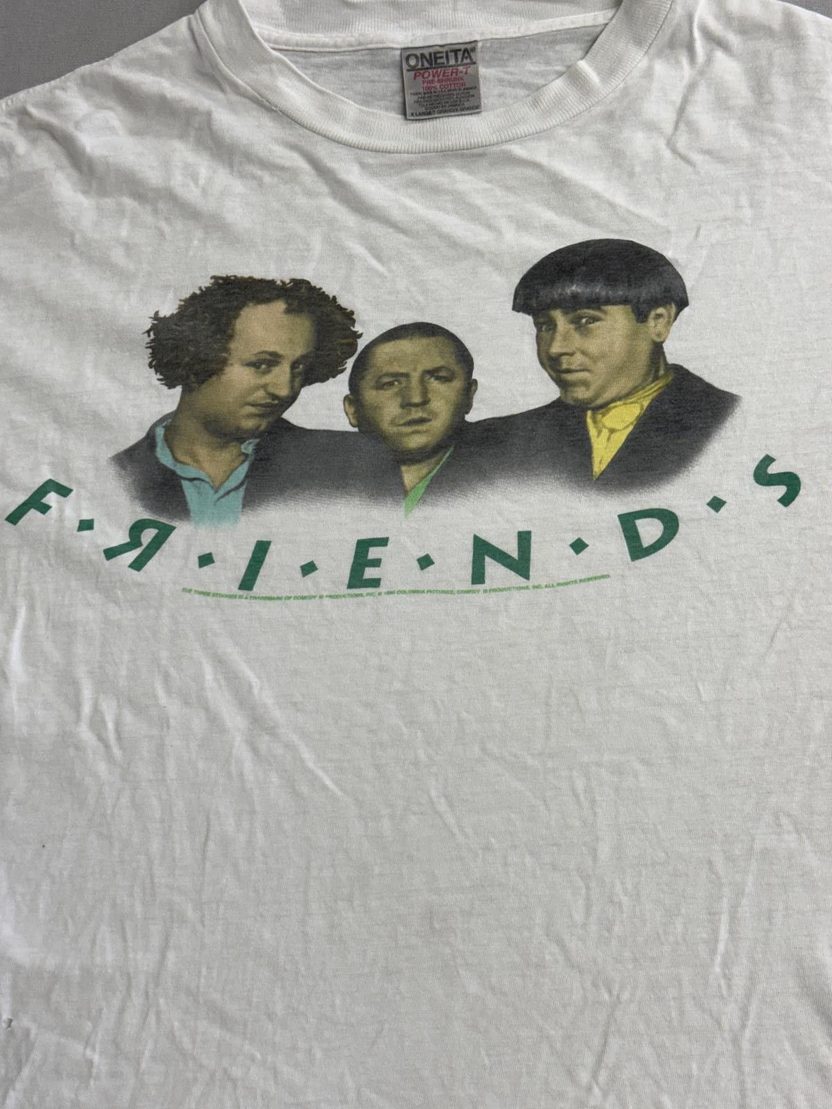 Other Thrashed Friends T-shirt Three Stooges Tee 1996 3 Stooges XL Size US XL / EU 56 / 4 - 3 Thumbnail