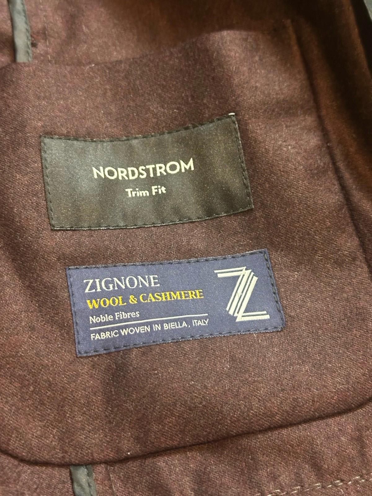 Nordstrom NORDSTROM TRIM FIT BLAZER Wool & Cashmere size 44R Size 44R - 5 Thumbnail