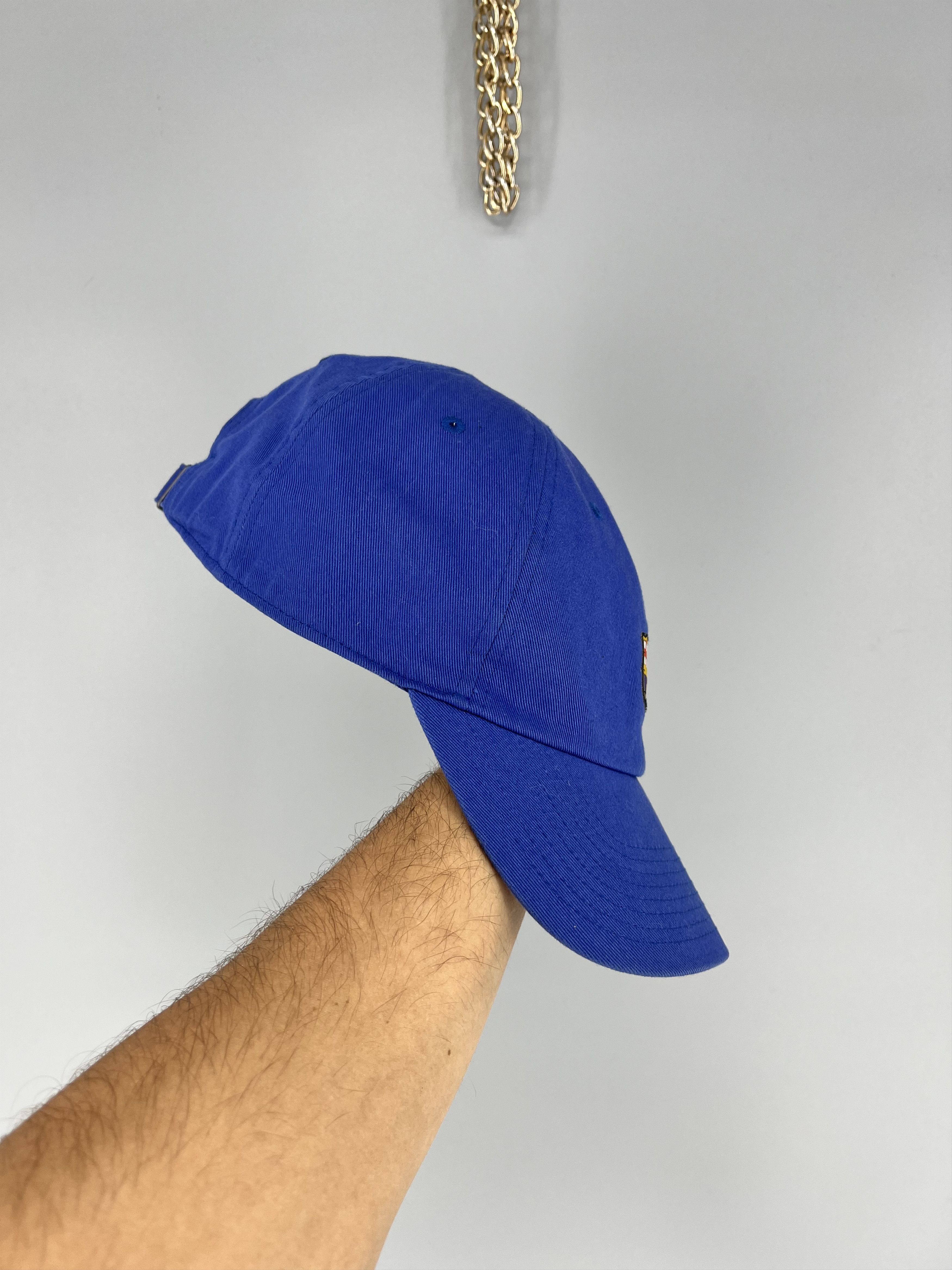 Vintage Vintage 00s Nike Barcelona FC Centre Logo Swoosh Cap y2k og Size ONE SIZE - 4 Thumbnail