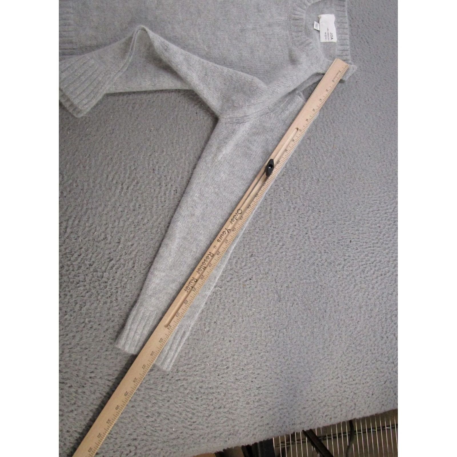 Vintage VINTAGE JOA Sweater Shirt Women Gray Angora Knit Pullover Size S Winter Fall Pullover Mens Womens Boys Girls Size S / US 4 / IT 40 - 7 Thumbnail
