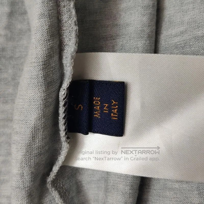 Louis Vuitton Louis Vuitton Gray Cotton Crew Neck T-Shirt. Size US S / EU 44-46 / 1 - 6 Thumbnail