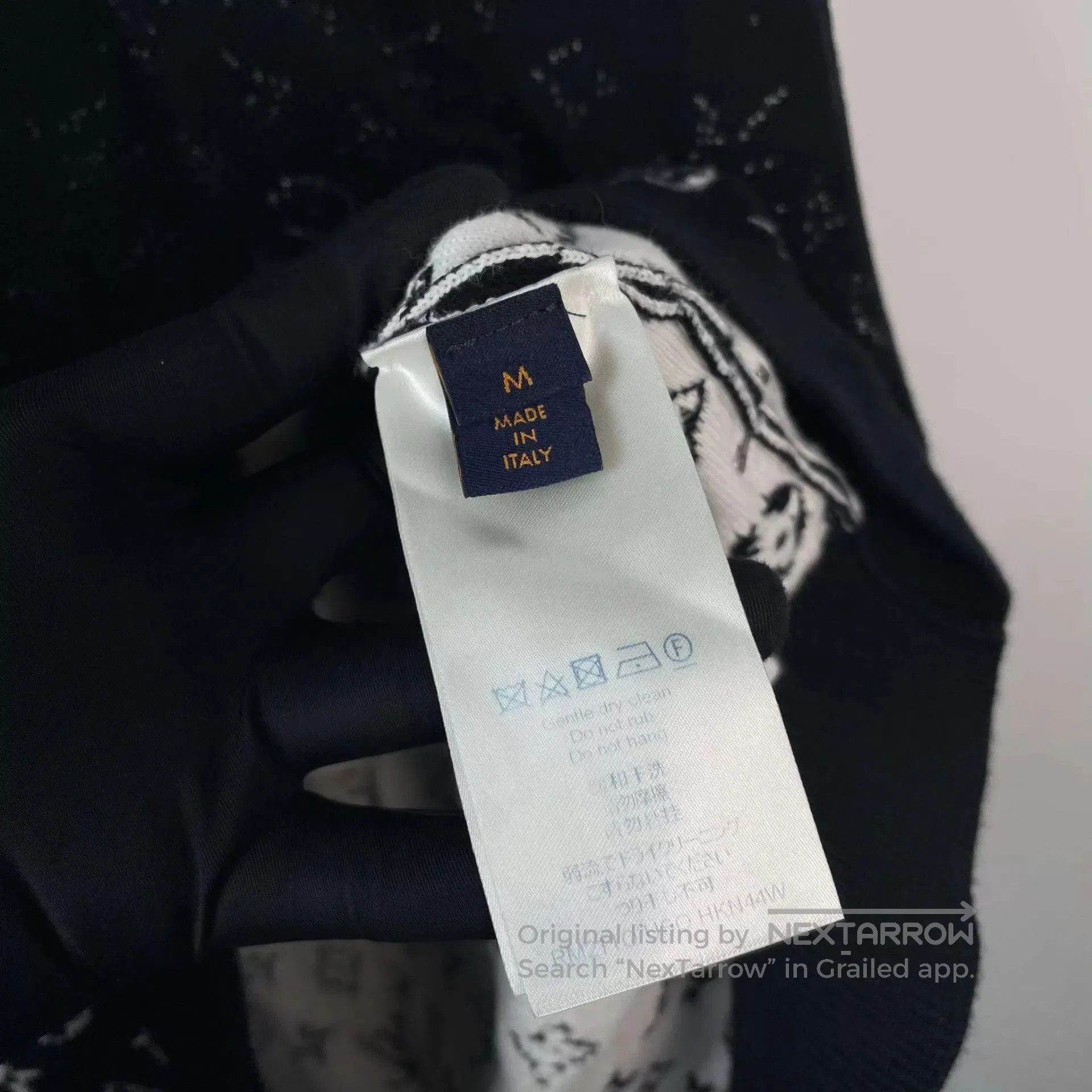 Louis Vuitton Black Gradient Pattern Long Sleeve Sweater. Size US M / EU 48-50 / 2 - 5 Thumbnail