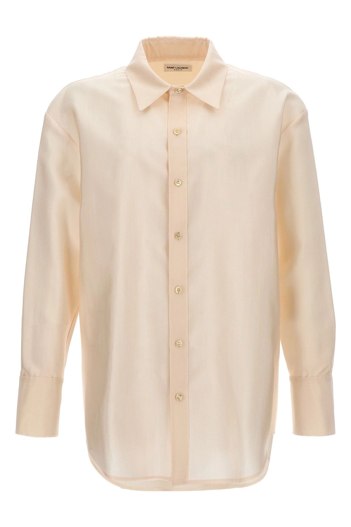 oversized shirt in faille