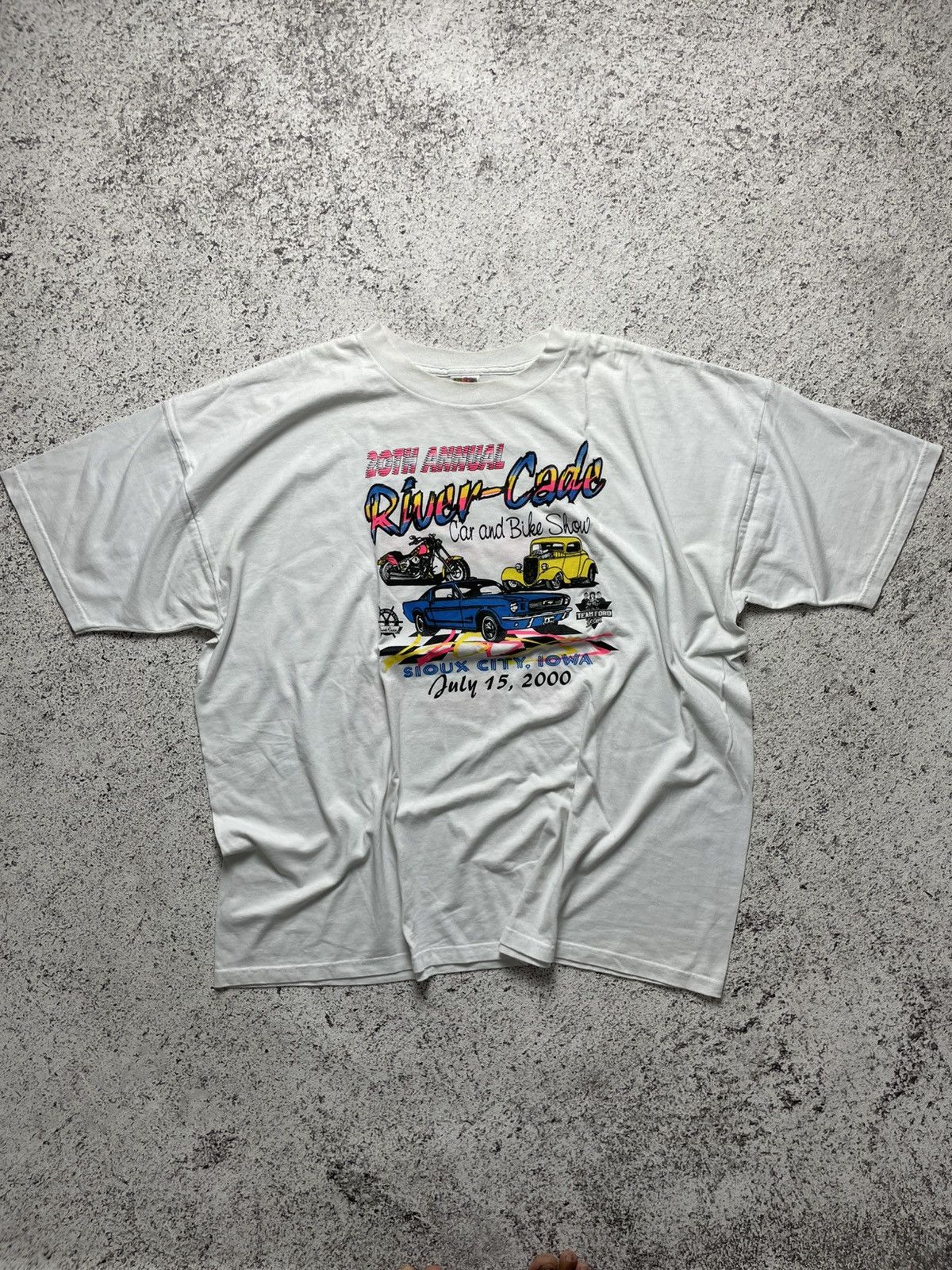 Ford Big Size Vintage Team Ford Shelby Cobra Car Meet T Shirt Size US XXL / EU 58 / 5 - 1 Thumbnail