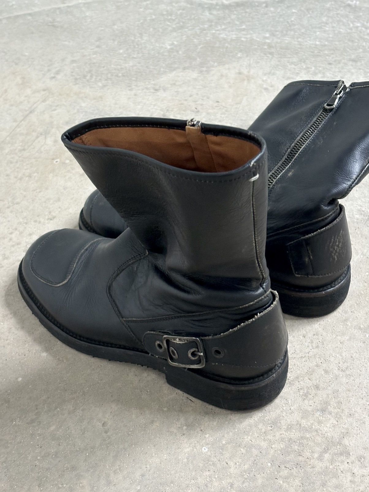 Maison Margiela Maison Martin Margiela | Distressed Engineer Boots Size US 7 / EU 40 - 7 Thumbnail